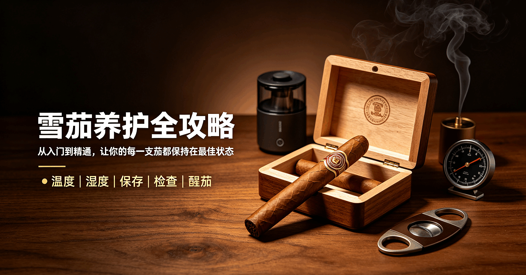 雪茄养护全攻略：从入门到精通，让你的每一支茄都保持在最佳状态.png