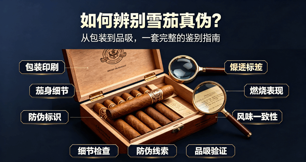 如何辨别雪茄真伪？从包装到品吸，一套完整的鉴别指南.png