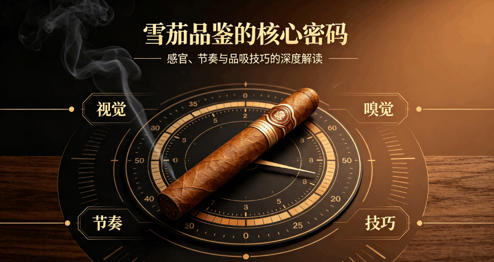 雪茄品鉴的核心密码：感官、节奏与品吸技巧的深度解读.png